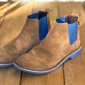 Veldskoen Chelsea Boots in blue